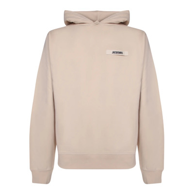 Beige Sweatshirt Stijlvol Comfortabel Aw24 Jacquemus , Beige , Heren