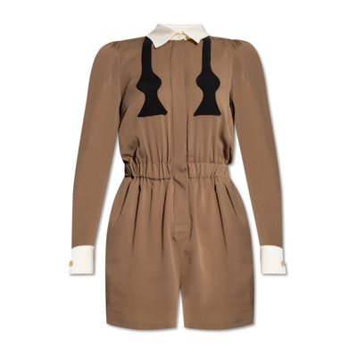 Boris zijden jumpsuit Max Mara , Brown , Dames