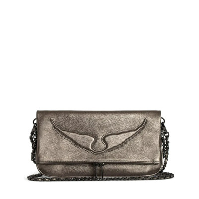 Bruine Metallic Rock Wings Tas Zadig & Voltaire , Brown , Dames