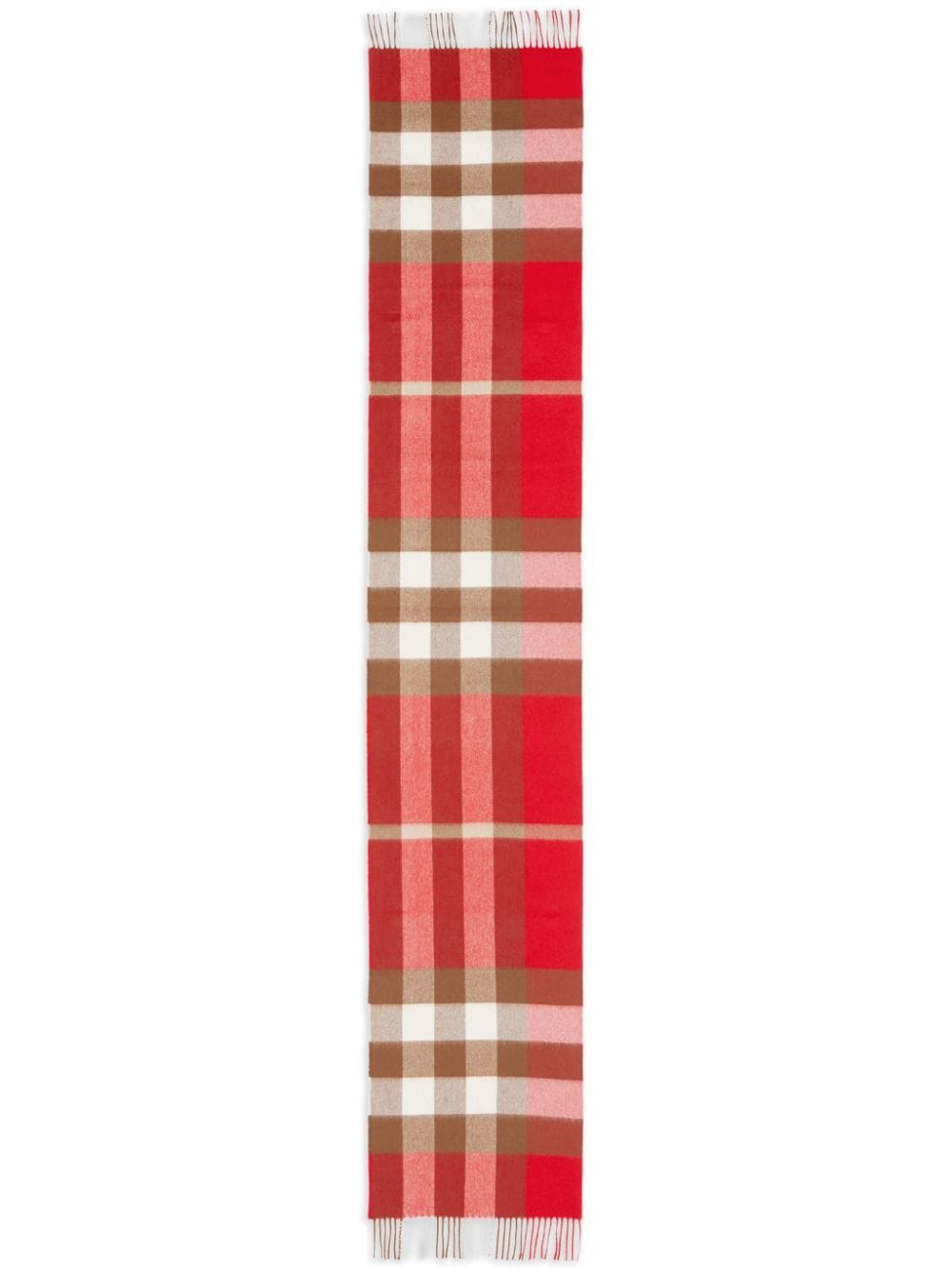 Burberry Geruite sjaal - Rood