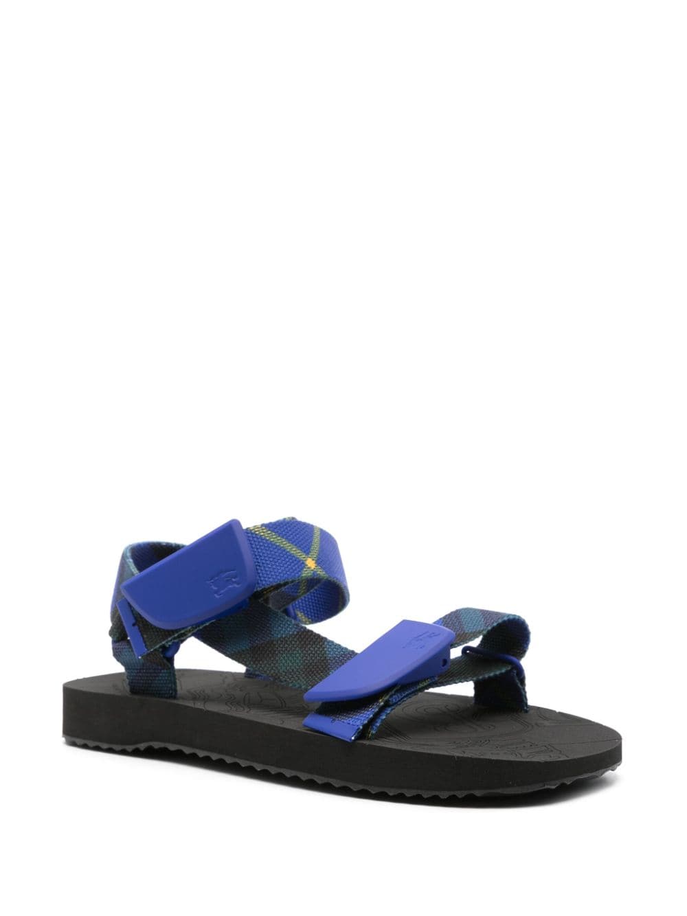 Burberry Trek geruite sandalen - Blauw