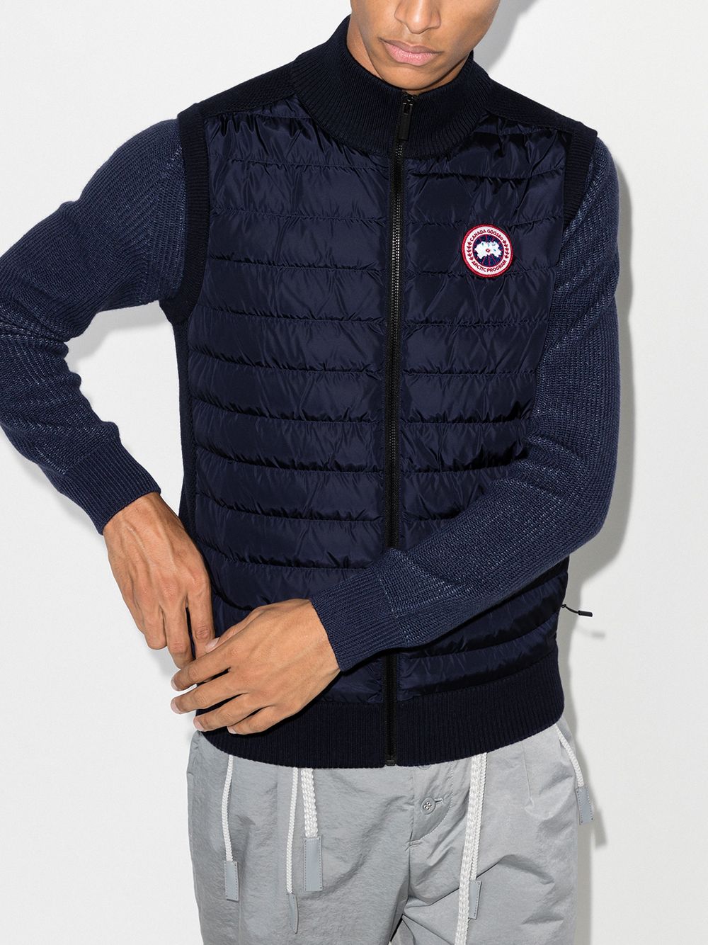 Canada Goose Bodywarmer met vlakken - Blauw