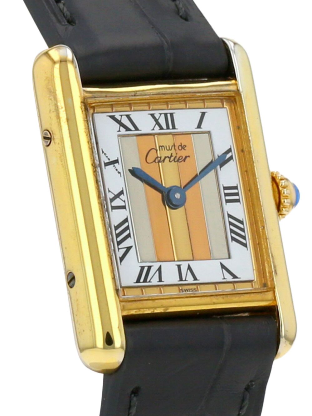 Cartier 1990s pre-owned Tank Must 28 mm horloge - Wit