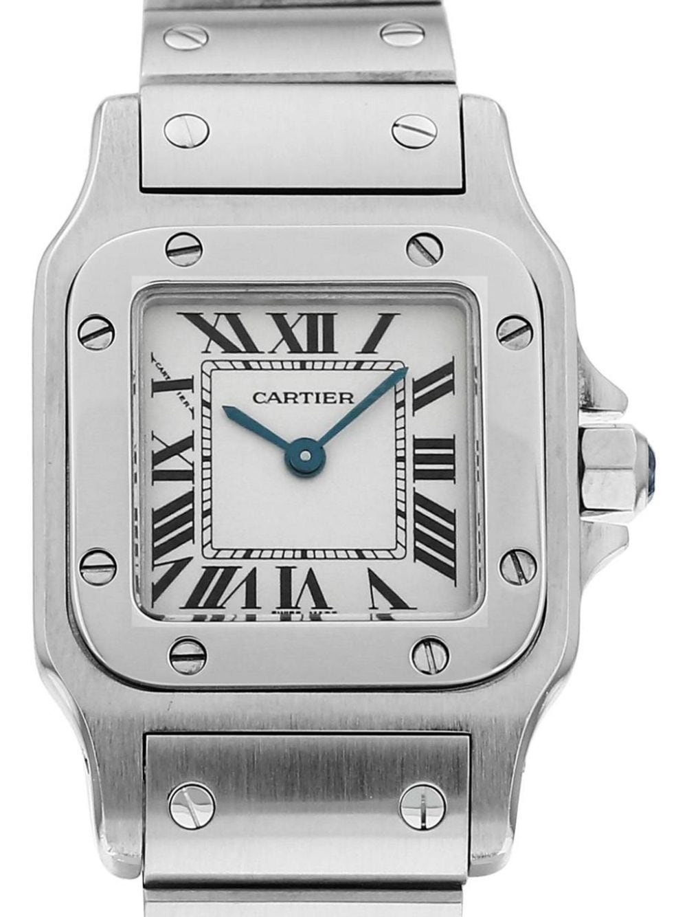 Cartier 2000 Santos 24mm horloge - Wit