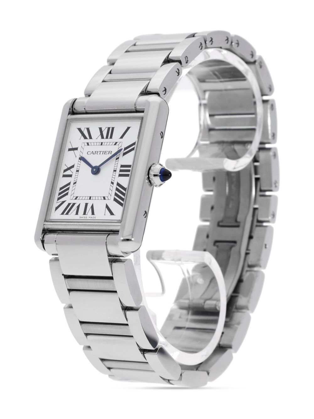 Cartier 2024 ongedragen Tank Must 34mm horloge - Wit