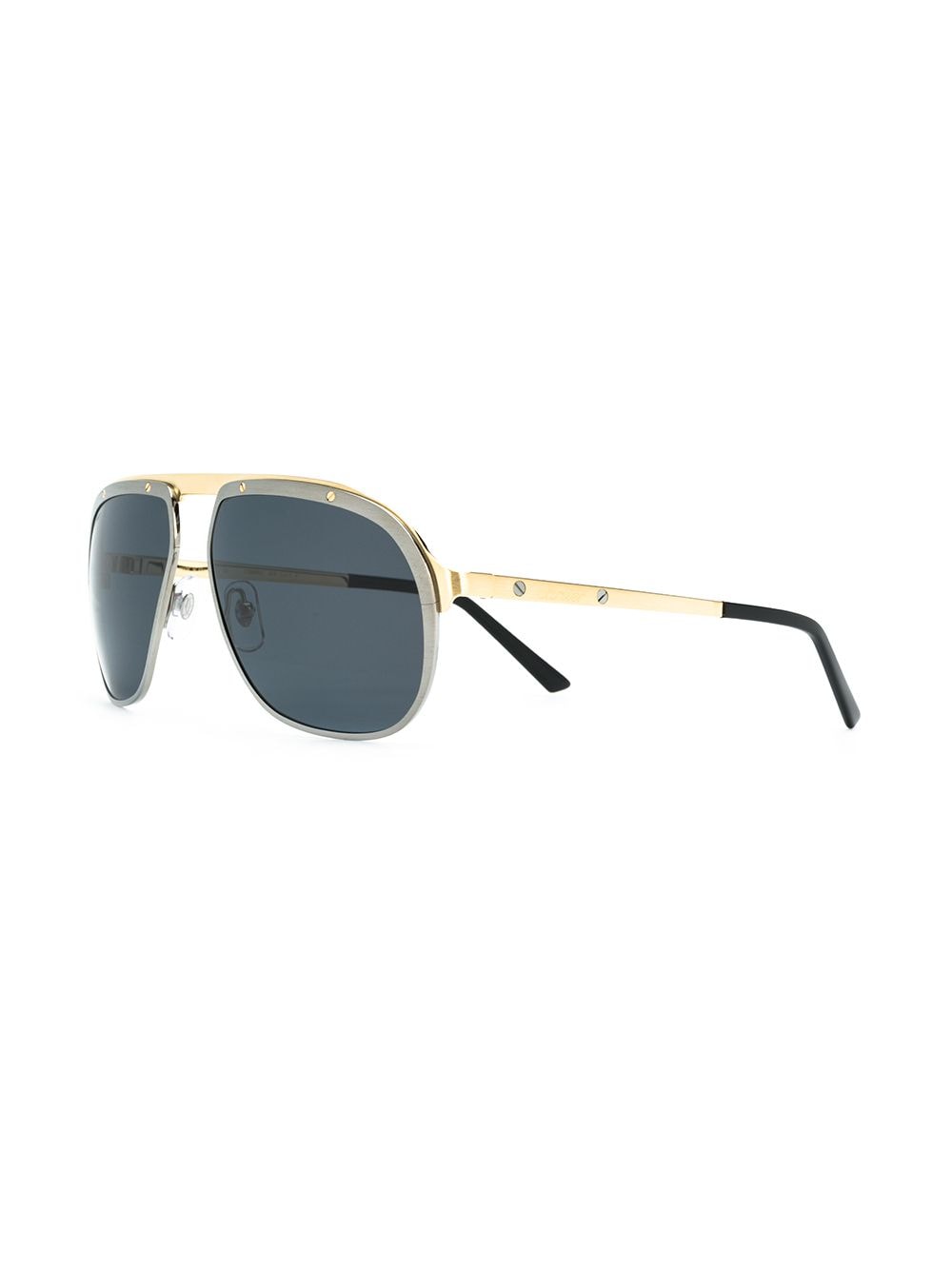 Cartier Eyewear Santos de Cartier zonnebril - Zwart