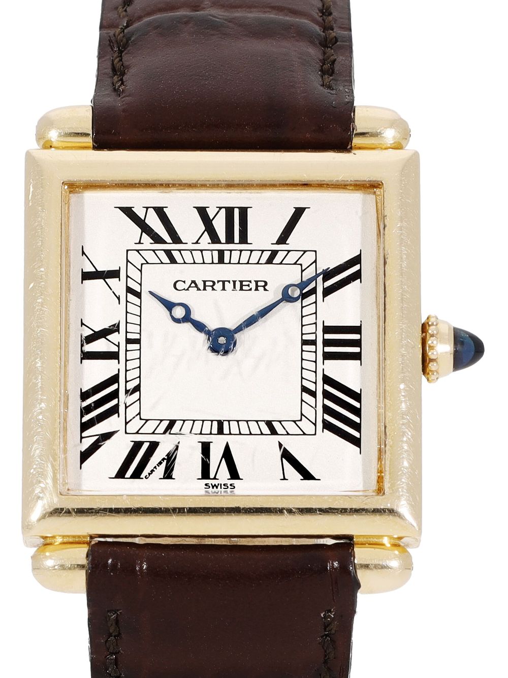 Cartier Pre-owend Tank horloge - Wit