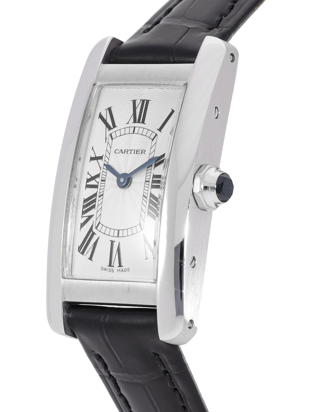 Cartier Pre-owned Tank Americane 19mm horloge - Zilver