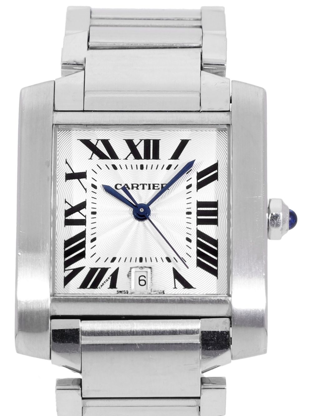 Cartier Tank Française 29mm horloge - Wit