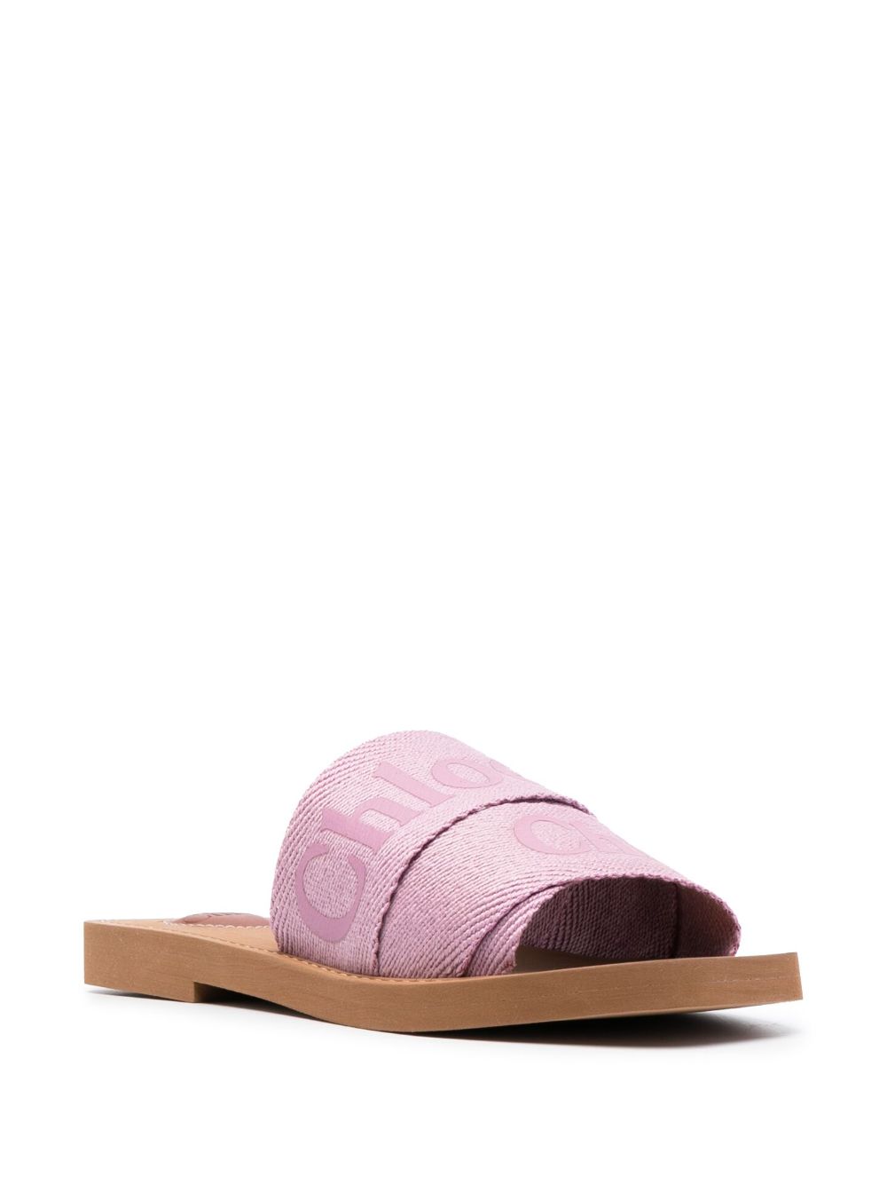 Chloé Woody slippers - Roze