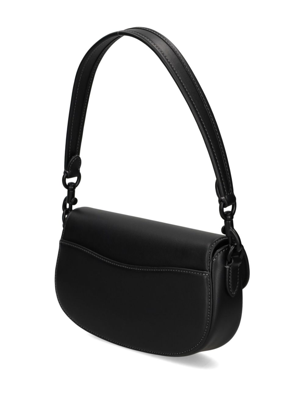 Coach Emmy 23 Saddle tas - Zwart