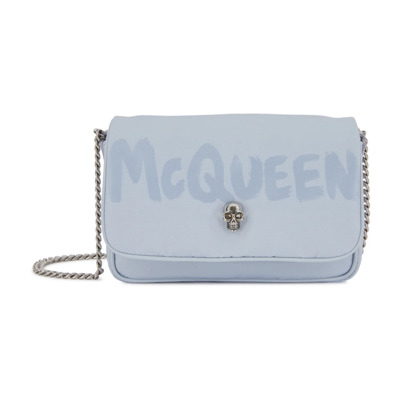 Cross Body Tas Alexander McQueen , Blue , Dames