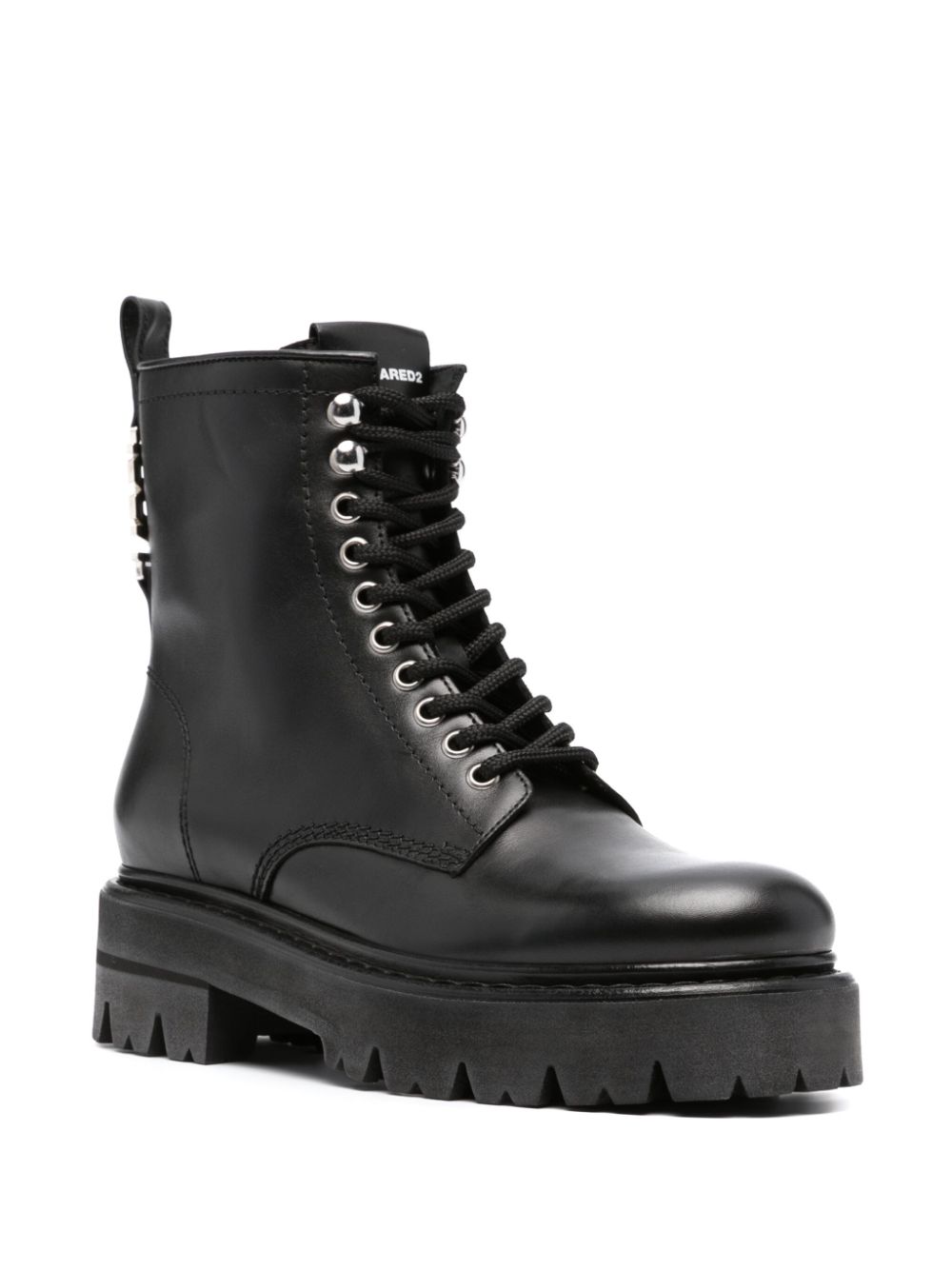 DSQUARED2 Icon Clubbing combat boots - Zwart