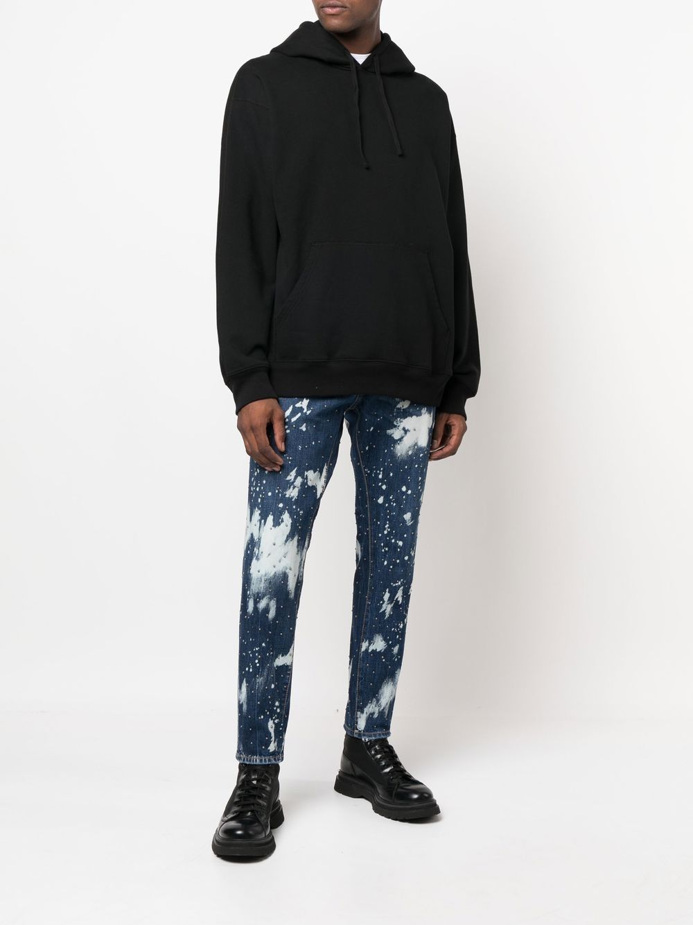 DSQUARED2 Jeans met toelopende pijpen - Blauw