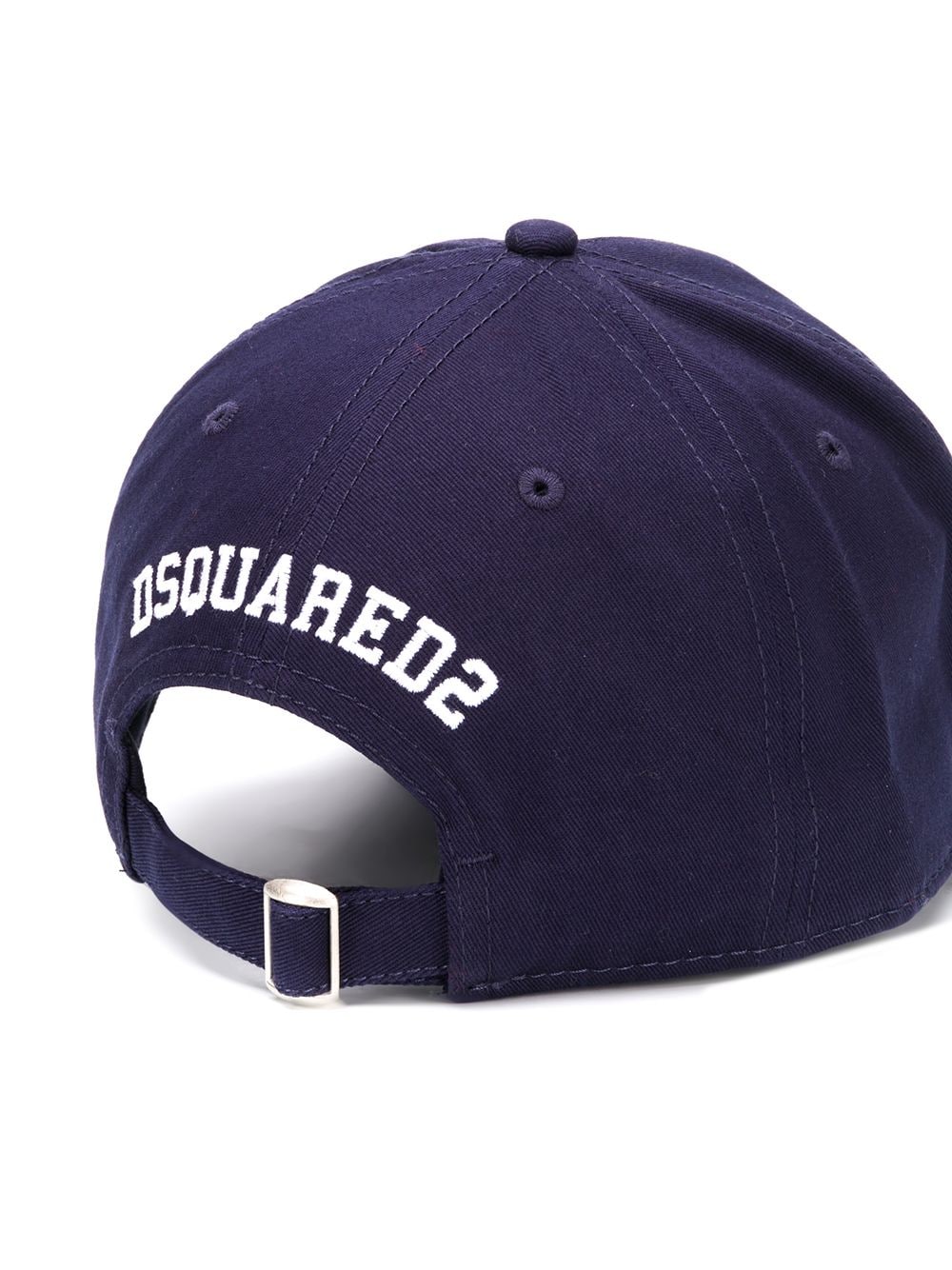 DSQUARED2 Pet met geborduurd logo - Blauw