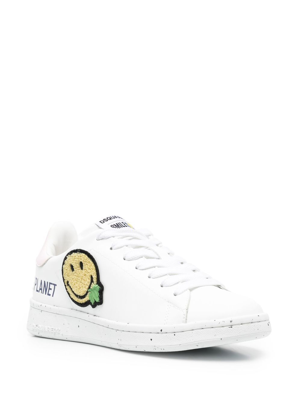 DSQUARED2 Sneakers met patch - Wit