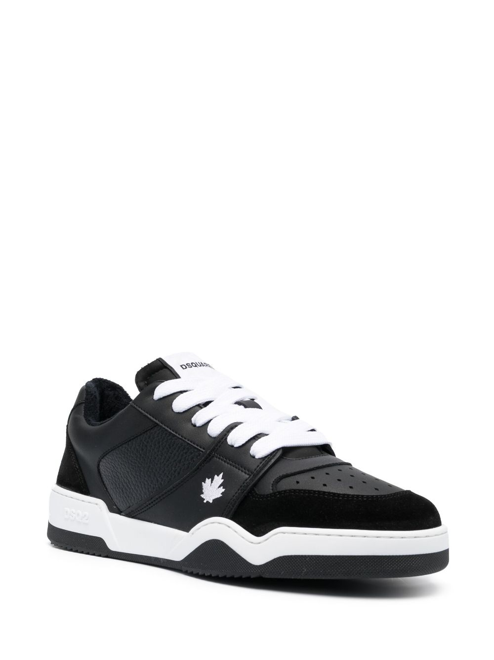 DSQUARED2 Spiker low-top sneakers - Zwart