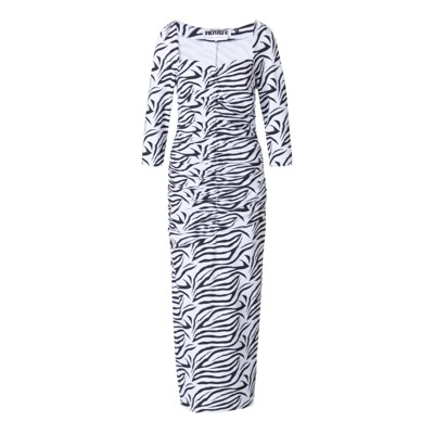 Dag Maxi jurk Rotate Birger Christensen , White , Dames