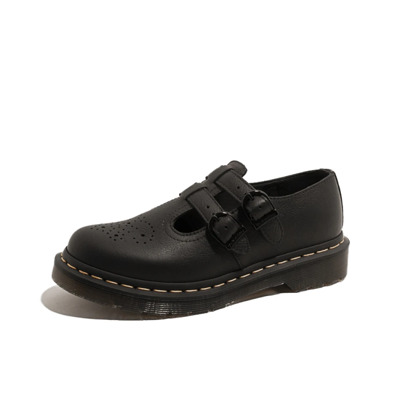 Dames 8065 Mary Jane Schoenen Zwart Virginia Aw23 Dr. Martens , Black , Dames