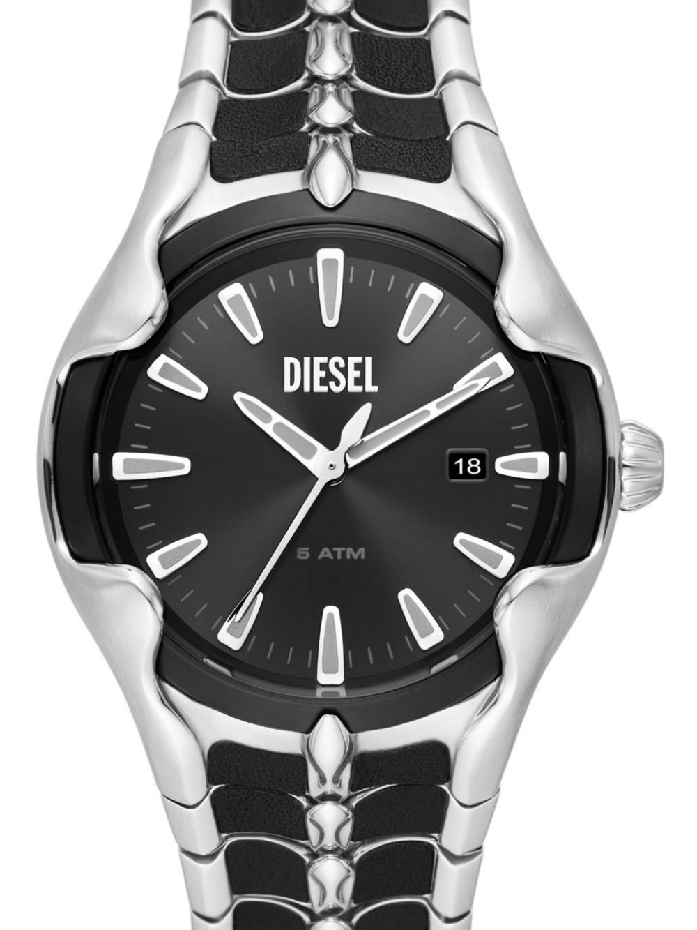 Diesel Dz2183 Limited Edition Vert 44mm horloge - Zwart