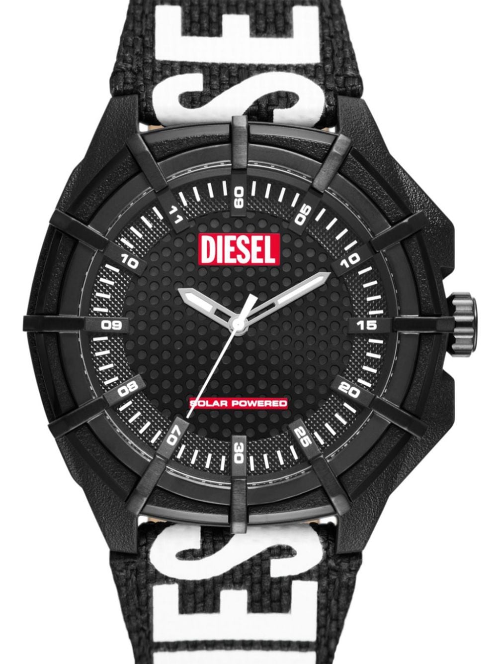 Diesel Dz4654 horloge met logoprint - Zwart