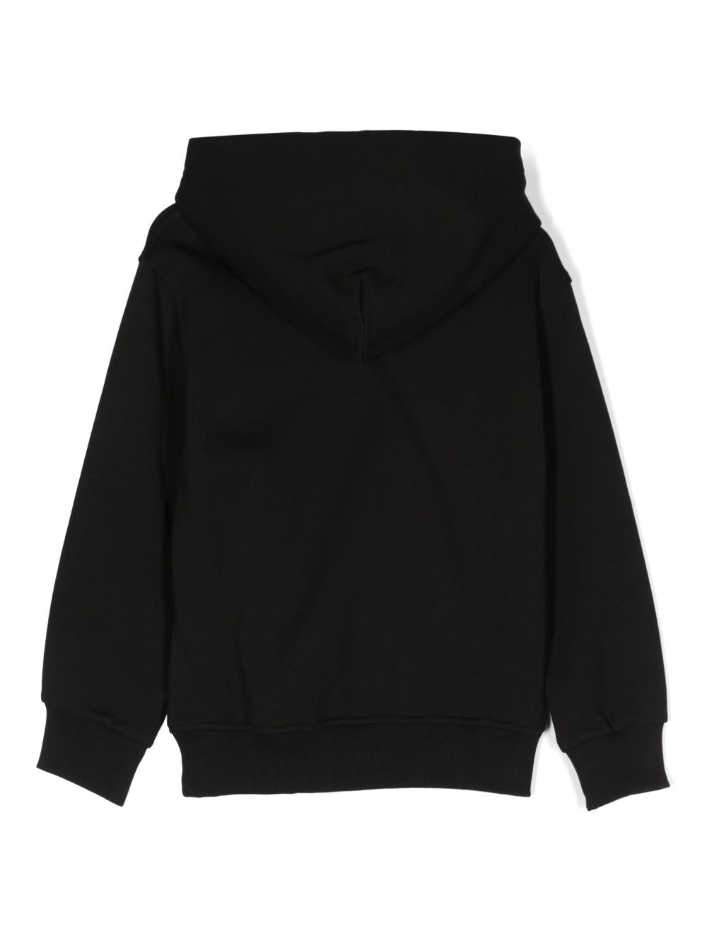 Diesel Kids Hoodie met geborduurd logo - Zwart