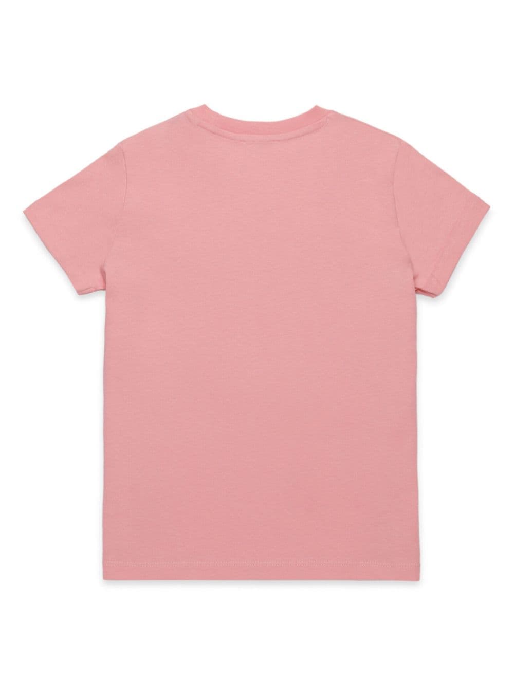 Diesel Kids Katoenen T-shirt met logoprint - Roze