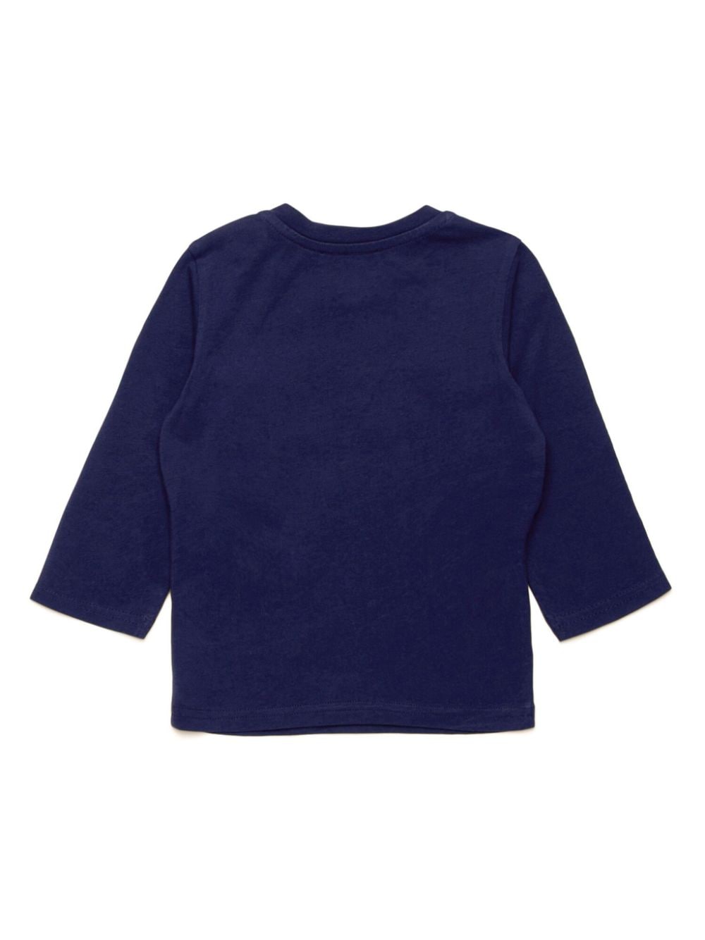 Diesel Kids Katoenen T-shirt met print - Blauw