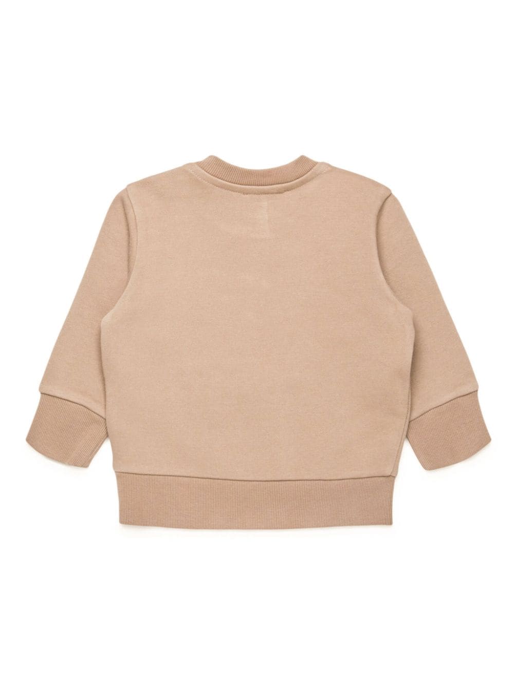 Diesel Kids Katoenen sweater met print - Beige