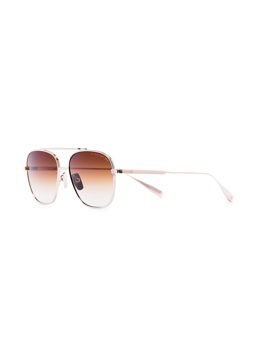 Dita Eyewear Flight 009 zonnebril met piloten montuur - Goud