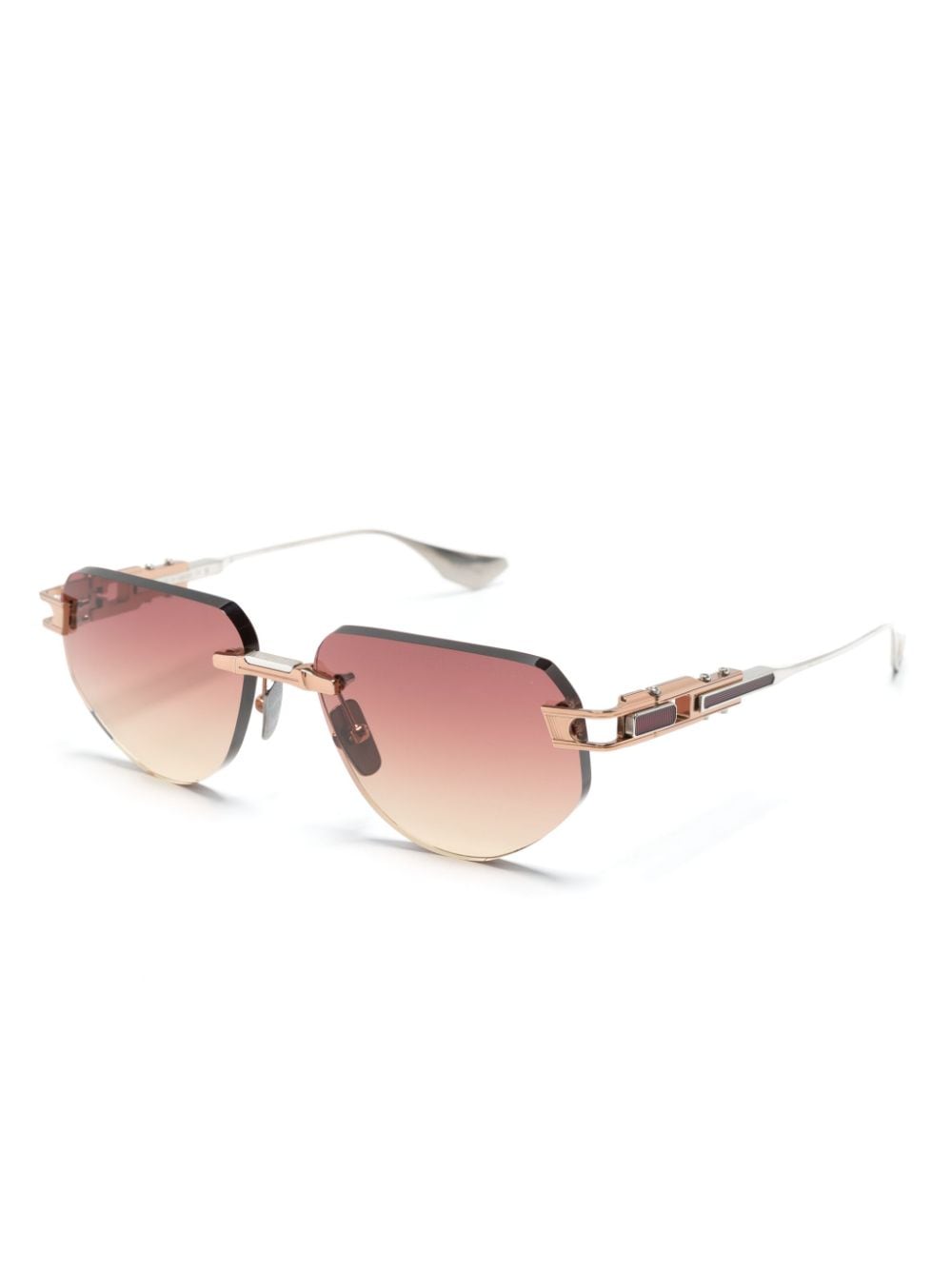 Dita Eyewear Grand-Imperyn zonnebril met geometrisch montuur - Beige