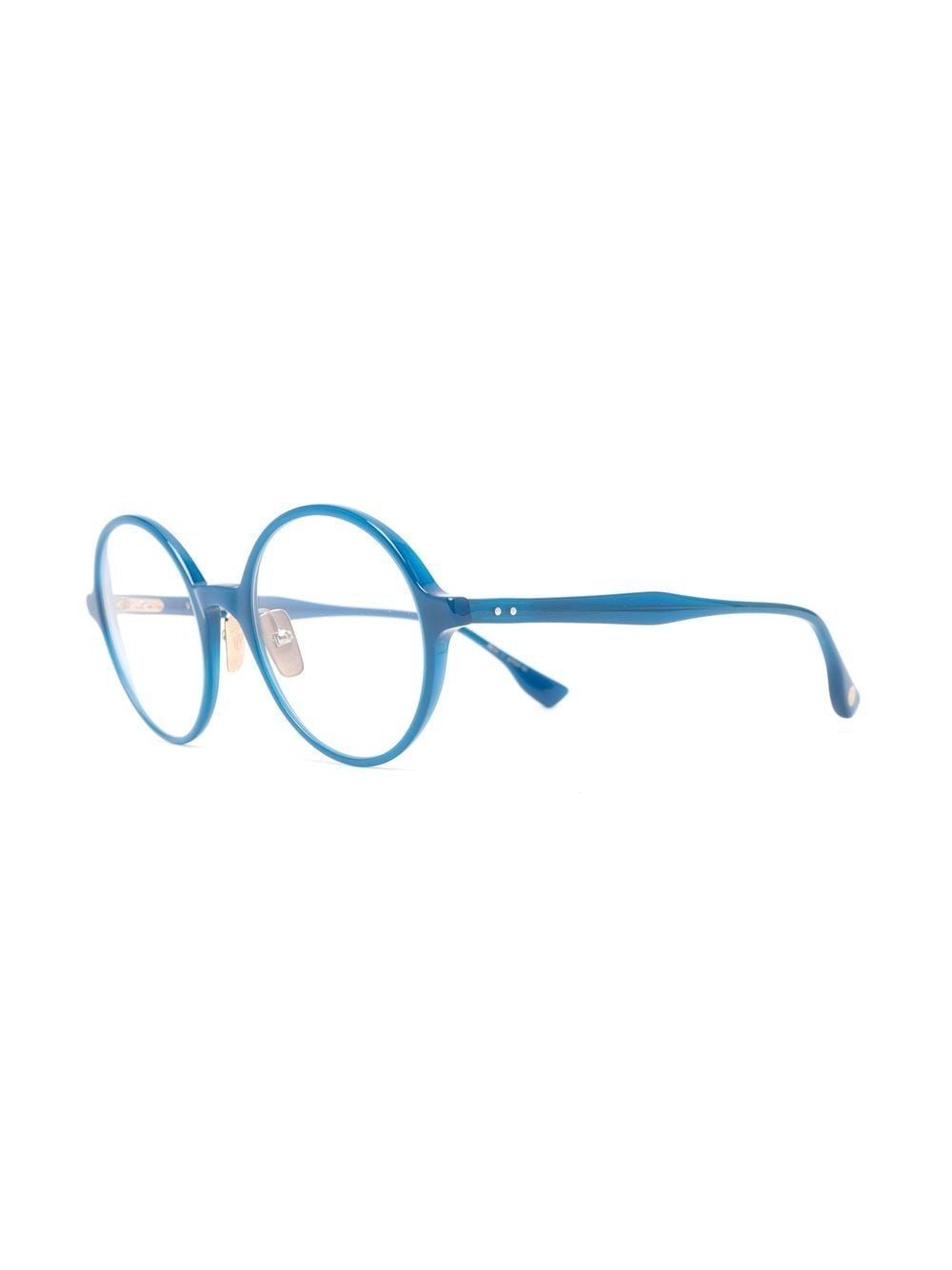 Dita Eyewear Vatiza bril met rond montuur - Blauw