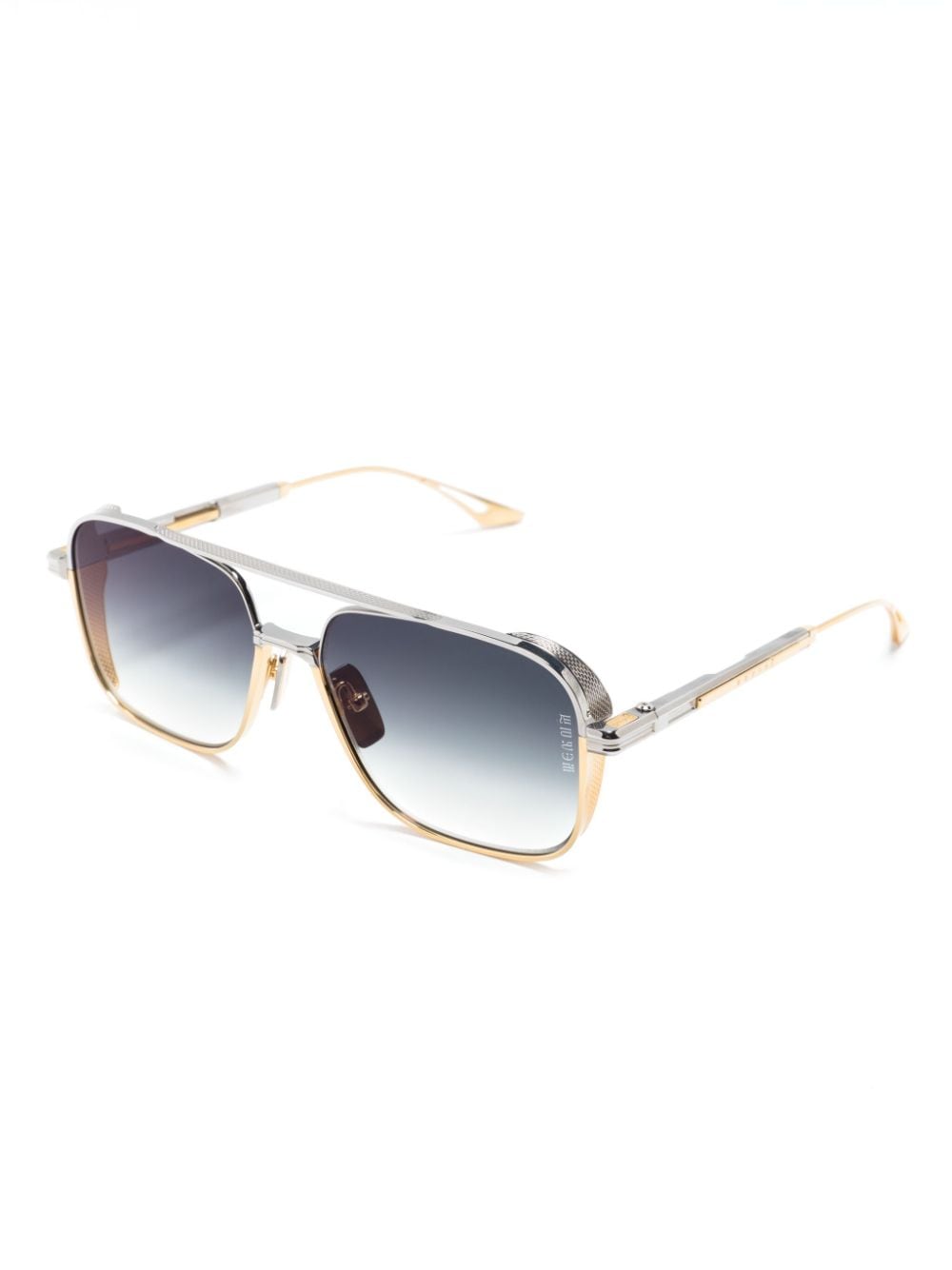 Dita Eyewear Zonnebril met vierkant montuur - Goud