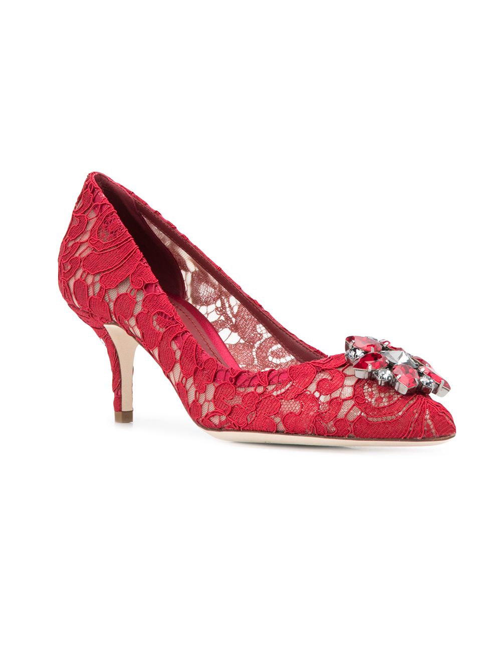 Dolce & Gabbana Bellucci pumps - Rood