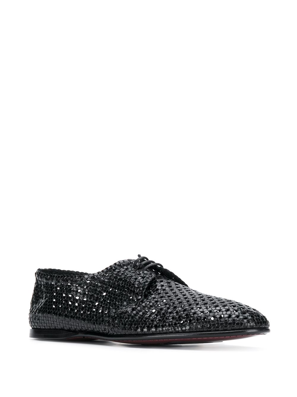 Dolce & Gabbana Geweven brogues - Zwart