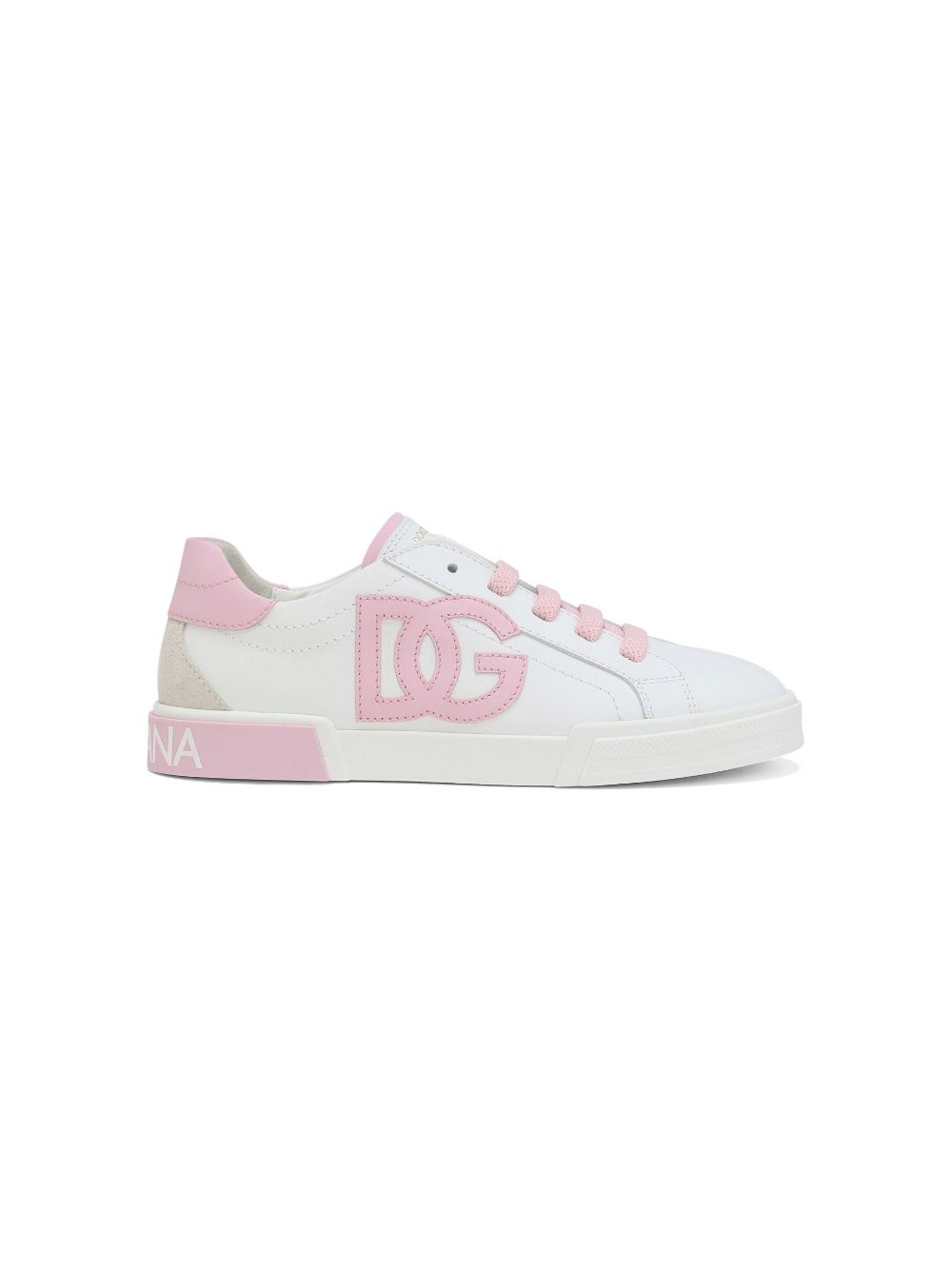 Dolce & Gabbana Kids Portofino low-top sneakers - Wit