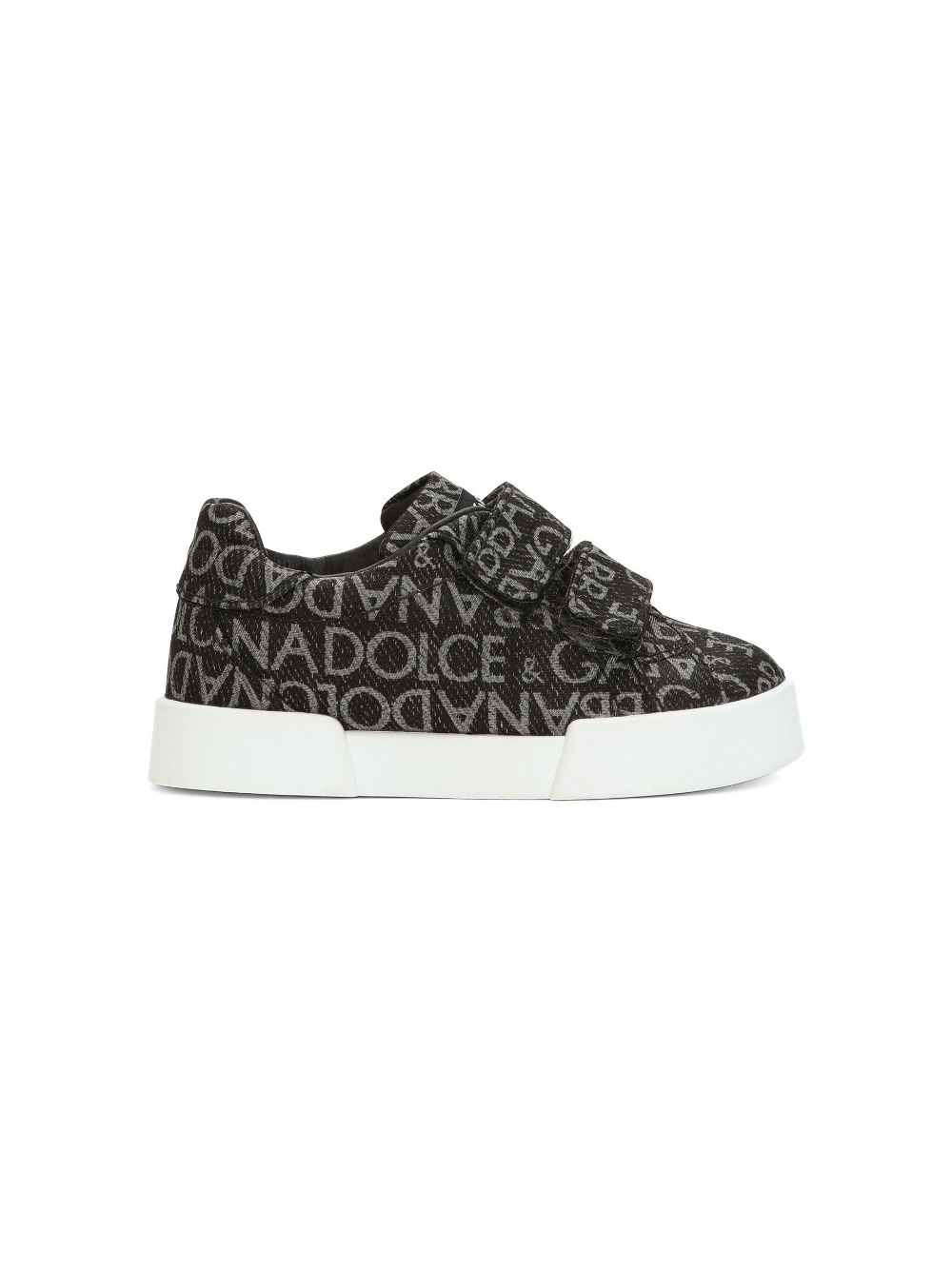 Dolce & Gabbana Kids Portofino low-top sneakers - Zwart