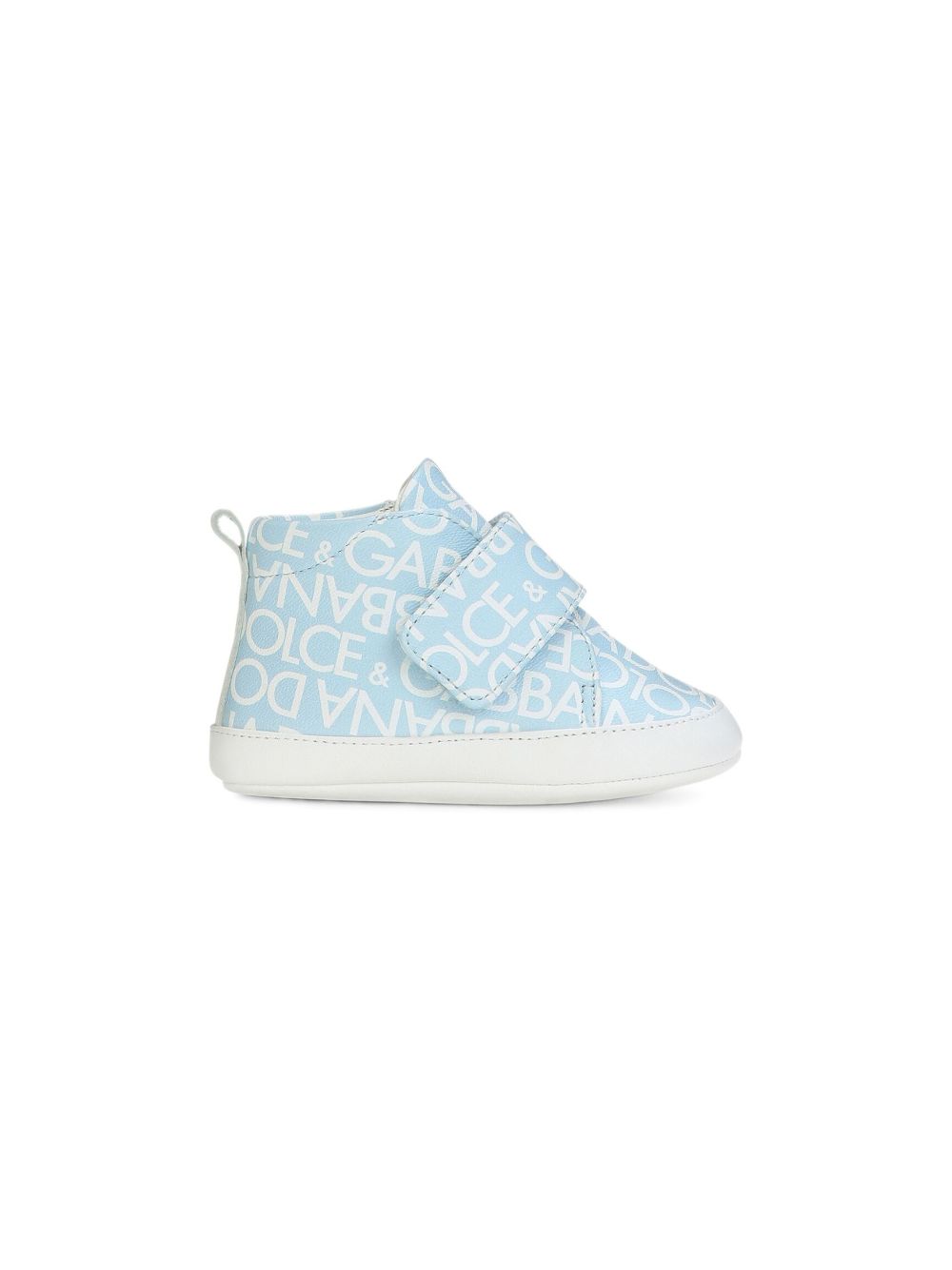 Dolce & Gabbana Kids Sneakers met logoprint - Blauw