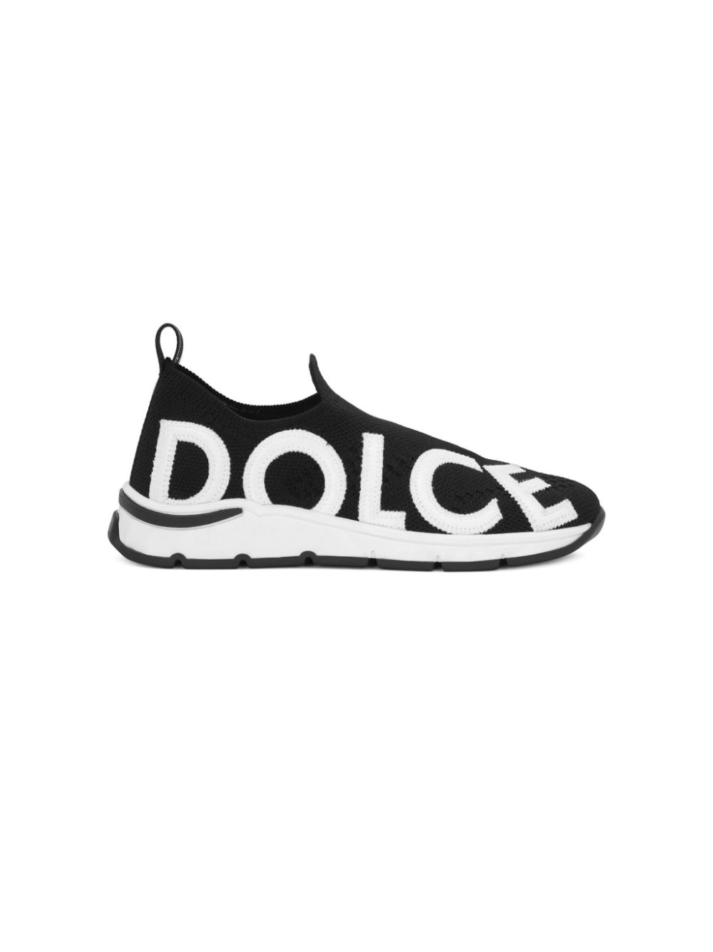 Dolce & Gabbana Kids Sneakers met mesh - Zwart