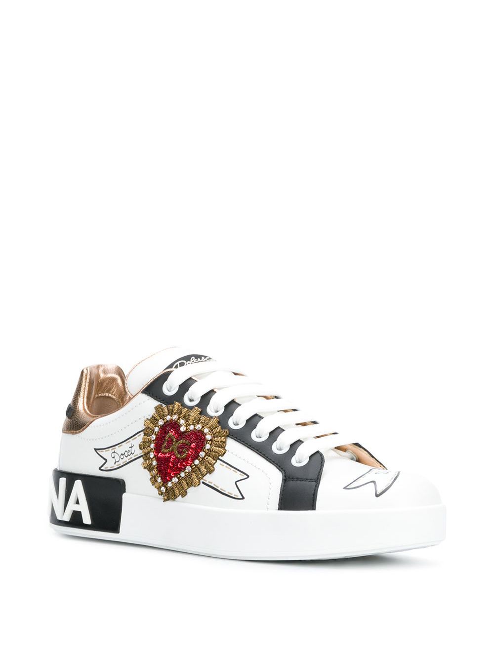 Dolce & Gabbana Portofino sneakers - Wit