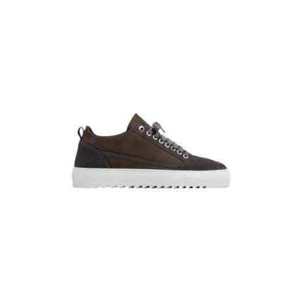 Donkergrijze Sneaker Fw24-4B Mason Garments , Green , Heren