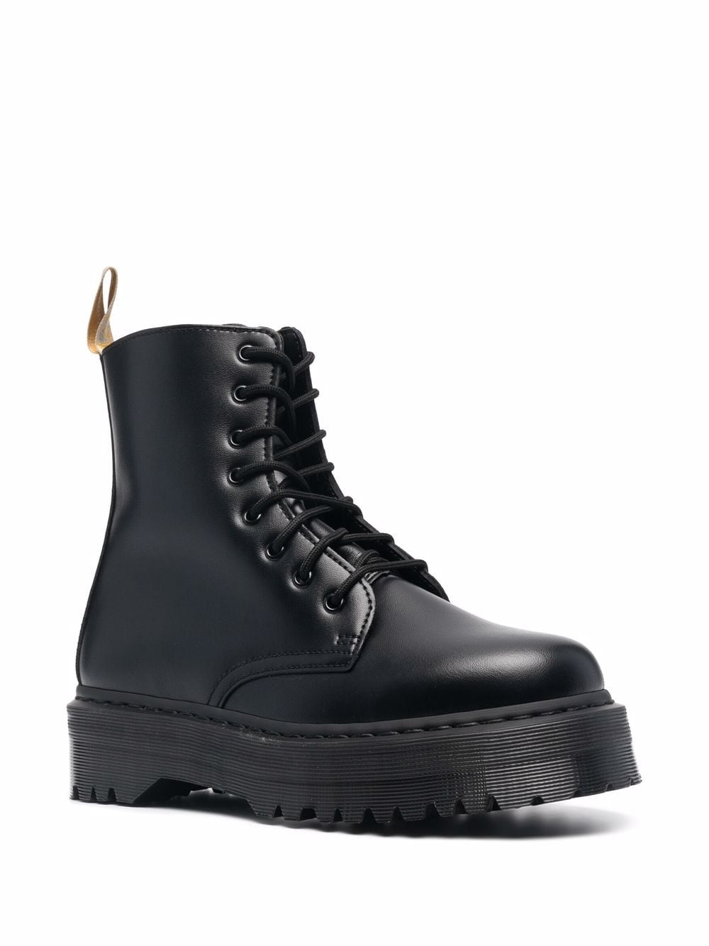 Dr. Martens Jadon laarzen met plateauzool - Zwart