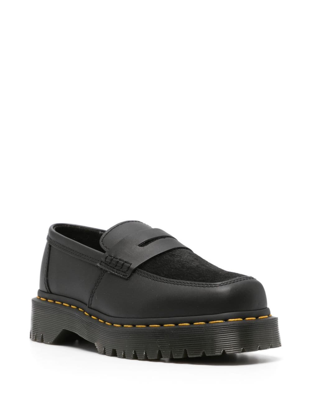 Dr. Martens Penton Bex leren loafers - Zwart