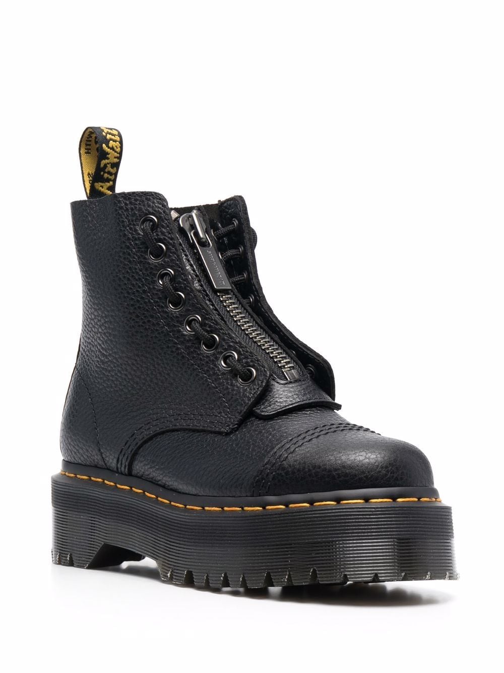 Dr. Martens Sinclair laarzen met plateauzool - Zwart