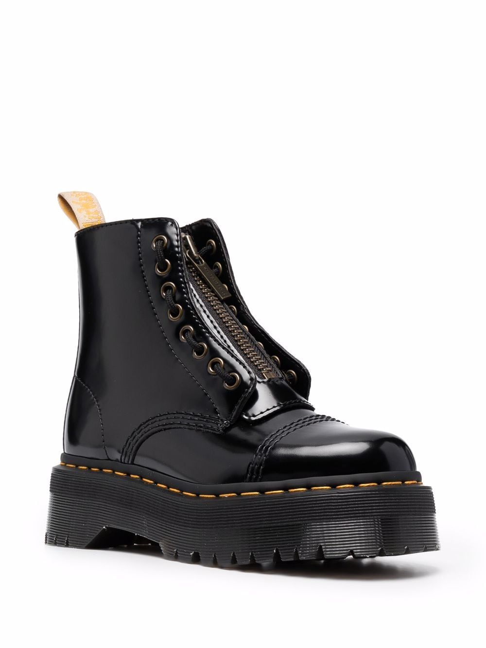 Dr. Martens Sinclair leren laarzen - Zwart