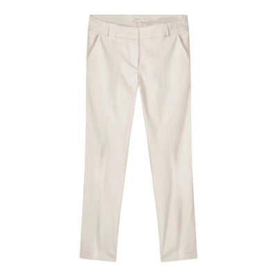 Ecru Straight Broek Summum Woman , Beige , Dames