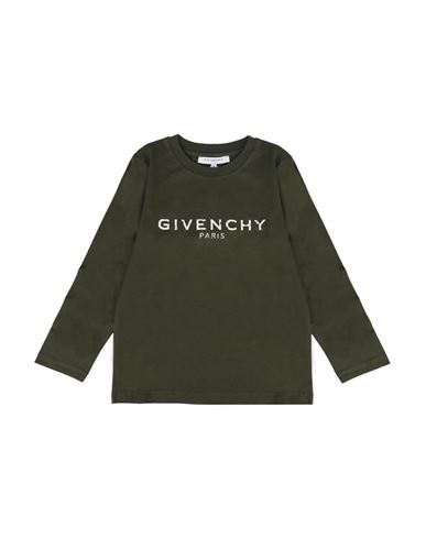 Givenchy Givenchy Kids T-shirt Toddler Boy T-shirt Green Size 6 Cotton