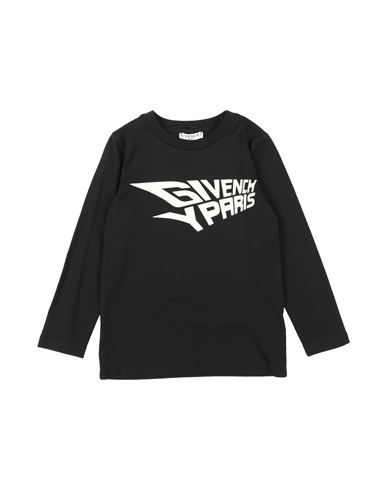 Givenchy Kid Boy T-shirt Black Size 6 Cotton, Elastane