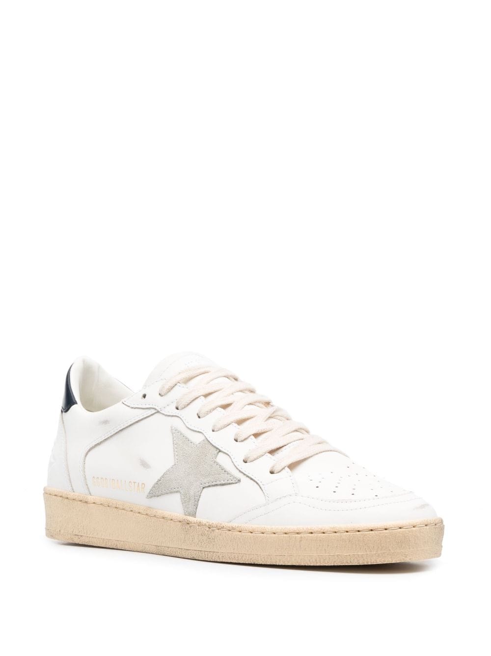 Golden Goose Ball Star leren sneakers - Wit