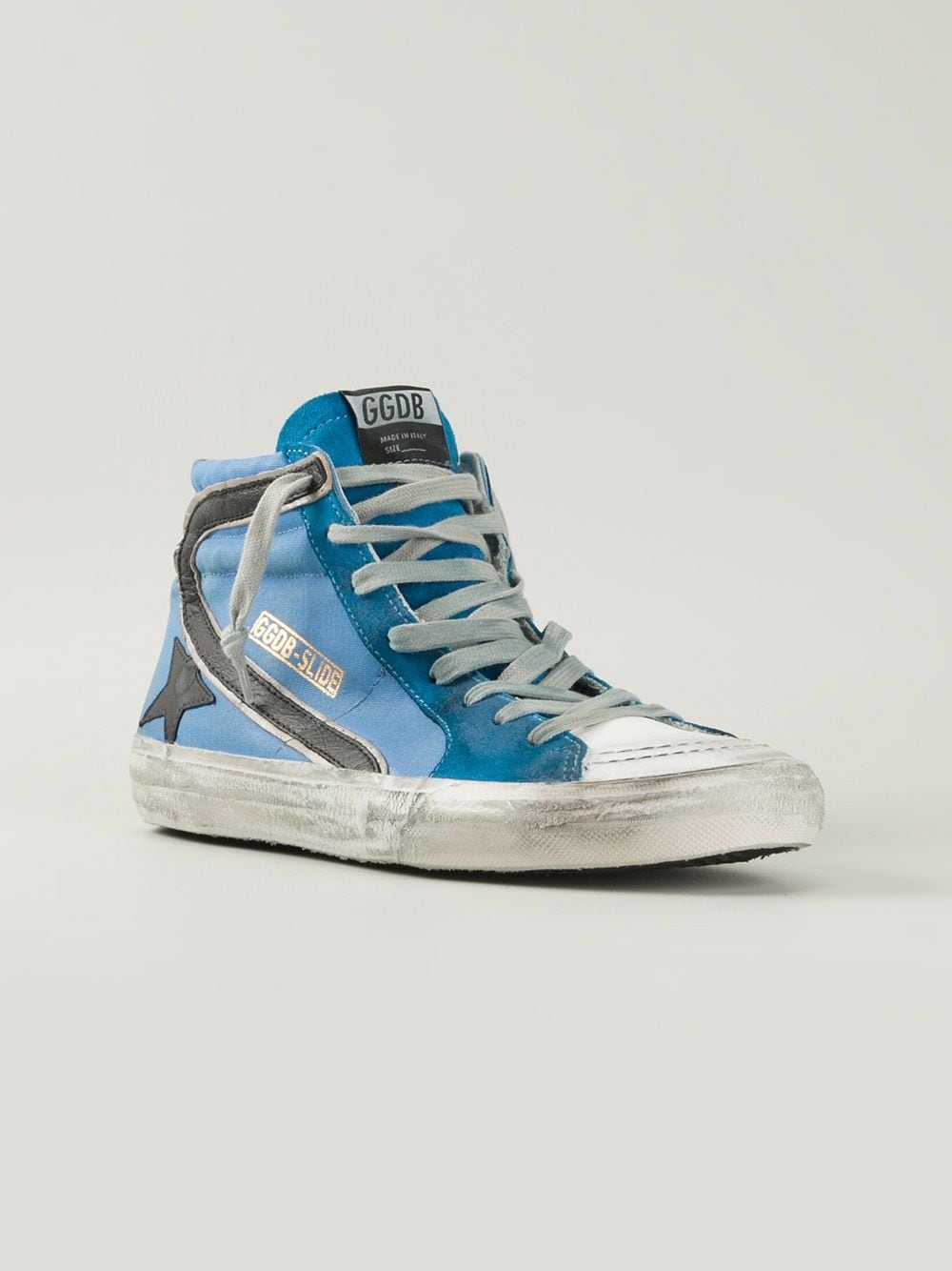 Golden Goose 'Slide' hi-top sneakers - Blauw